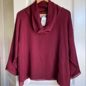 Zoran silk blouse and pants